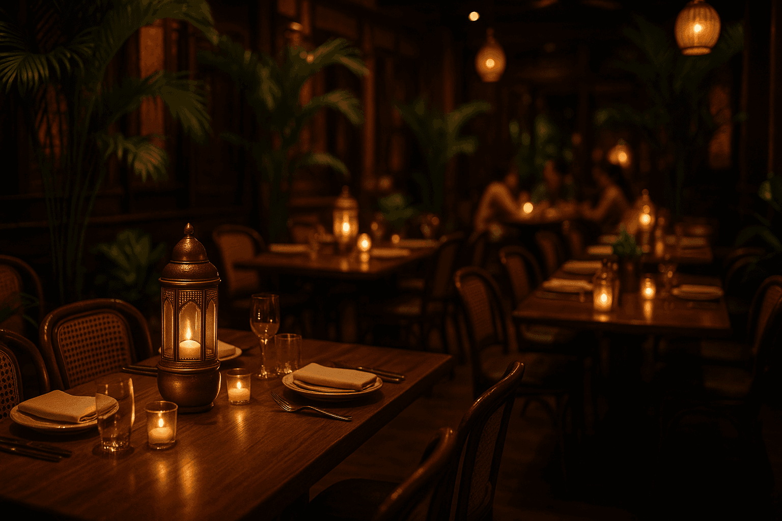 Salle du restaurant pilote